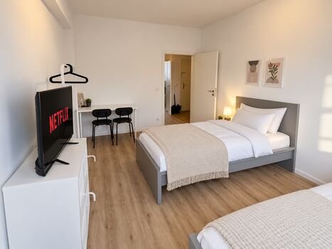 Workerslodge Ratingen für 6 Gäste mit Balkon