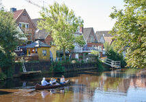 Eine Kanufahrt auf dem Medem in Otterndorf