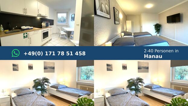 Monteurwohnung in Hanau - Direkt an der Autobahn mit Parken Zdjęcie 1