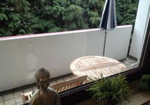 Balkon vor dem Wohnzimmer 