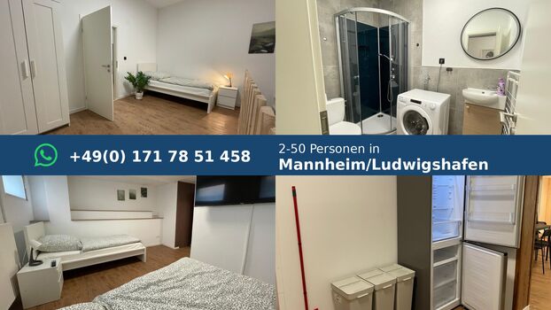 TOP LAGE: Eigene Wohnung: Einzelbetten, Parkplatz, Küche uvm