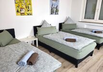 3-Bett Zimmer in der 5-Bett Wohnung in Bad Urach