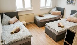 3-Bett Zimmer in der 5-Bett Wohnung in Dettingen