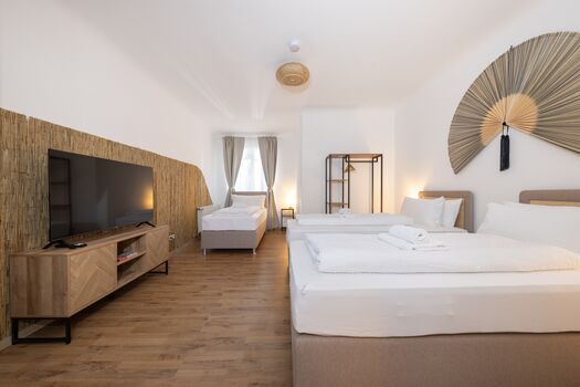 6P Apartment, Zentral, Ruhig, Gruppenfreundlich, Parkplätze Bild 5