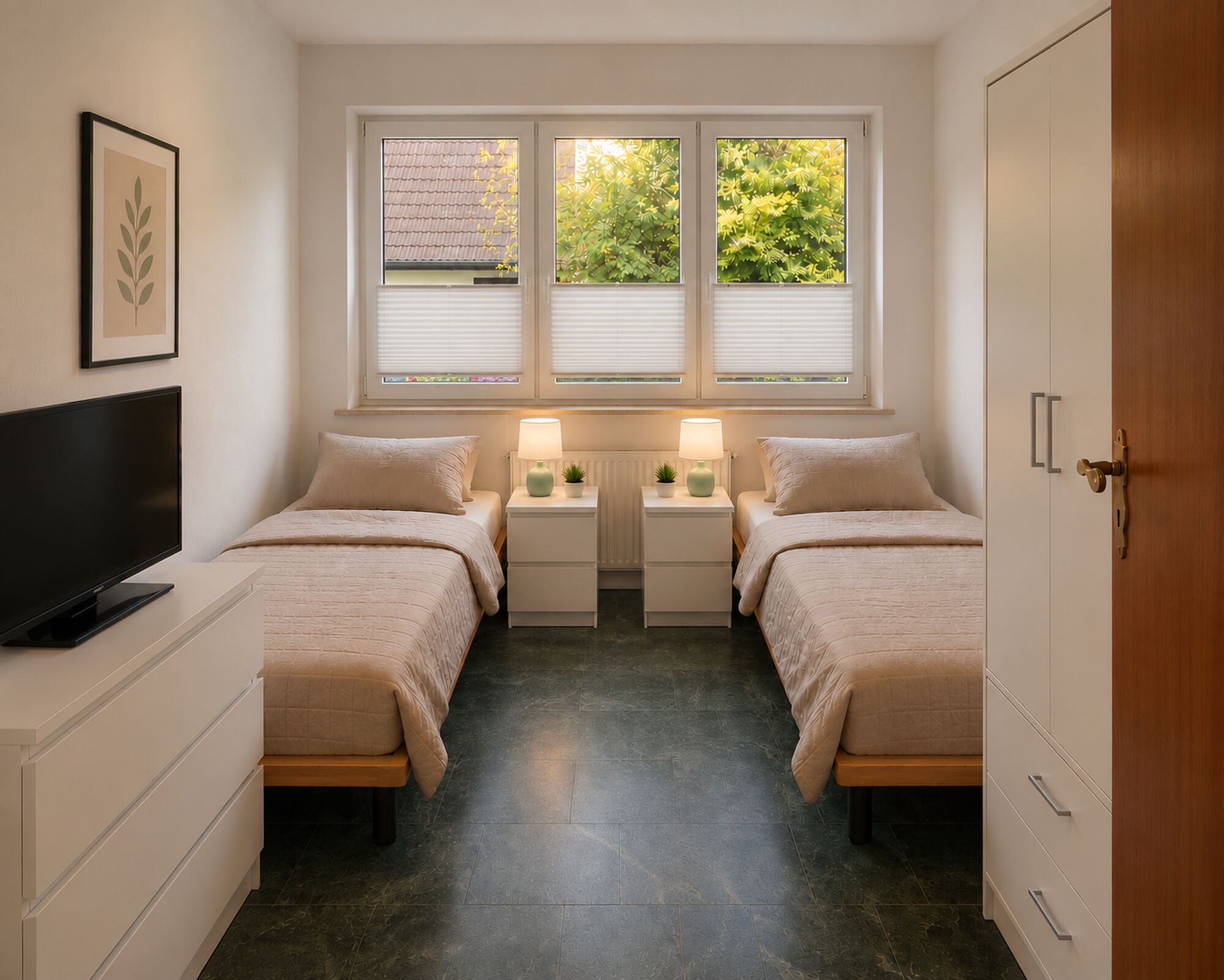 Zimmer 3 EG (Zweibettzimmer)