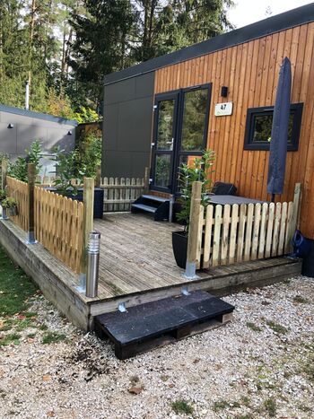 Tiny Haus im Waldcamping am Brombachsee Bild 2