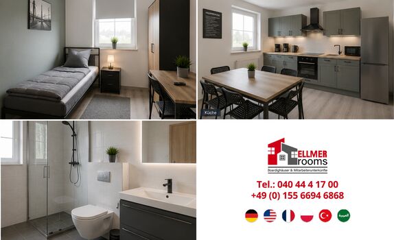 Mitarbeiterzimmer in Köln ab 16 Euro heute anfragen, morgen einziehen