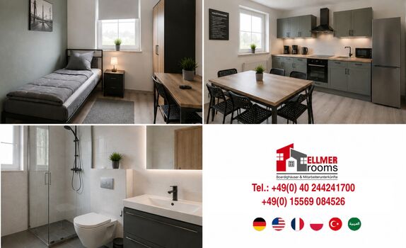 Mitarbeiterzimmer in Köln ab 16 Euro heute anfragen, morgen einziehen