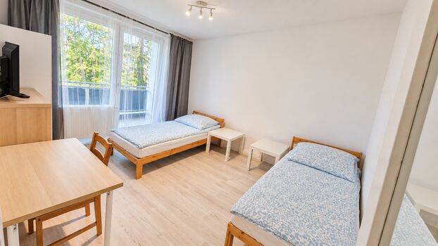 Hometime24 in Leverkusen – Einzelbetten Bild 3