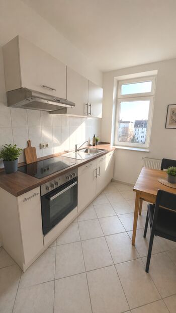Monteurwohnung Schkeuditz / 4 Einzelbetten / WLAN / Waschmaschine Bild 3