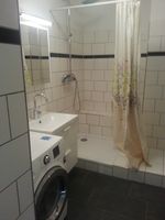 Badezimmer mit Waschrocker