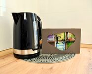 vollausgestattete Küche *Ofen *Herd *Kaffeemaschine *Kaffee *Grundgewürze *Spulmaschine *Toaster *Wasserkocher *Tee