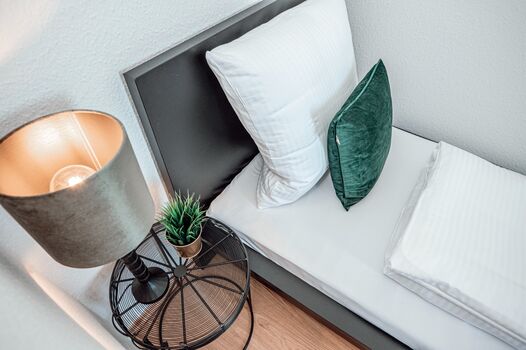 SpaceStays Monteursapartment krefeld Küche Wifi ! Zdjęcie 5