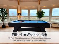 Exklusives Gruppenapartment - Sauna - Whirlpool - Billard Bild 2