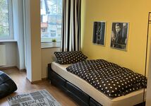 Umgebautes Bett Wohnung Nummer 1 - LE CINEMA