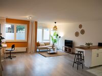 Wohnbereich Studio Apartment EG