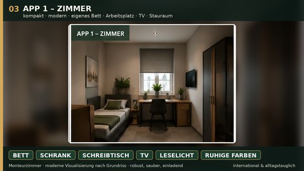 Worker Accommodation near Augsburg, Ingolstadt, Donauwörth A/C + Parking Bild 4