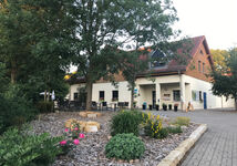 Pension auf dem Campingplatz