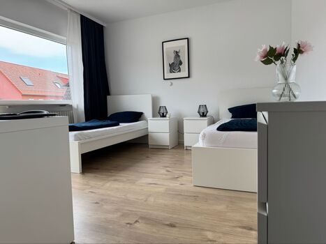 Doppelzimmer mit Bad/WC und Balkon