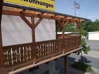 Überdachte Terrasse/Balkon