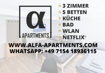 ALFA APARTMENTS Monteurzimmer in Ludwigsburg 10min von A81 Bild 1