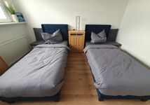 Schlafzimmer 1 mit 3 Einzelbetten