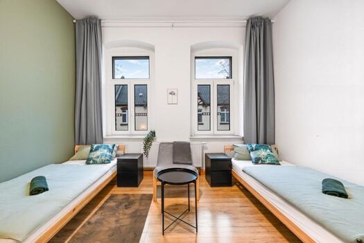 Monteurwohnung Duisburg | Bis 7 Personen | Einzelbetten | WLAN | Küche Bild 3
