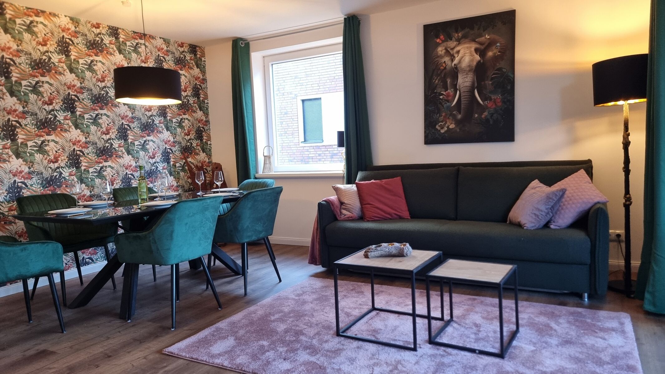Wohn- Esszimmer