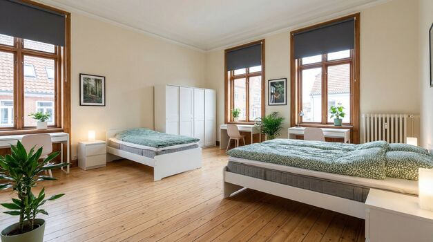 FL4 / TOMASZ-LIVING in FLENSBURG - Einzelbetten + WiFi Obrázok 4