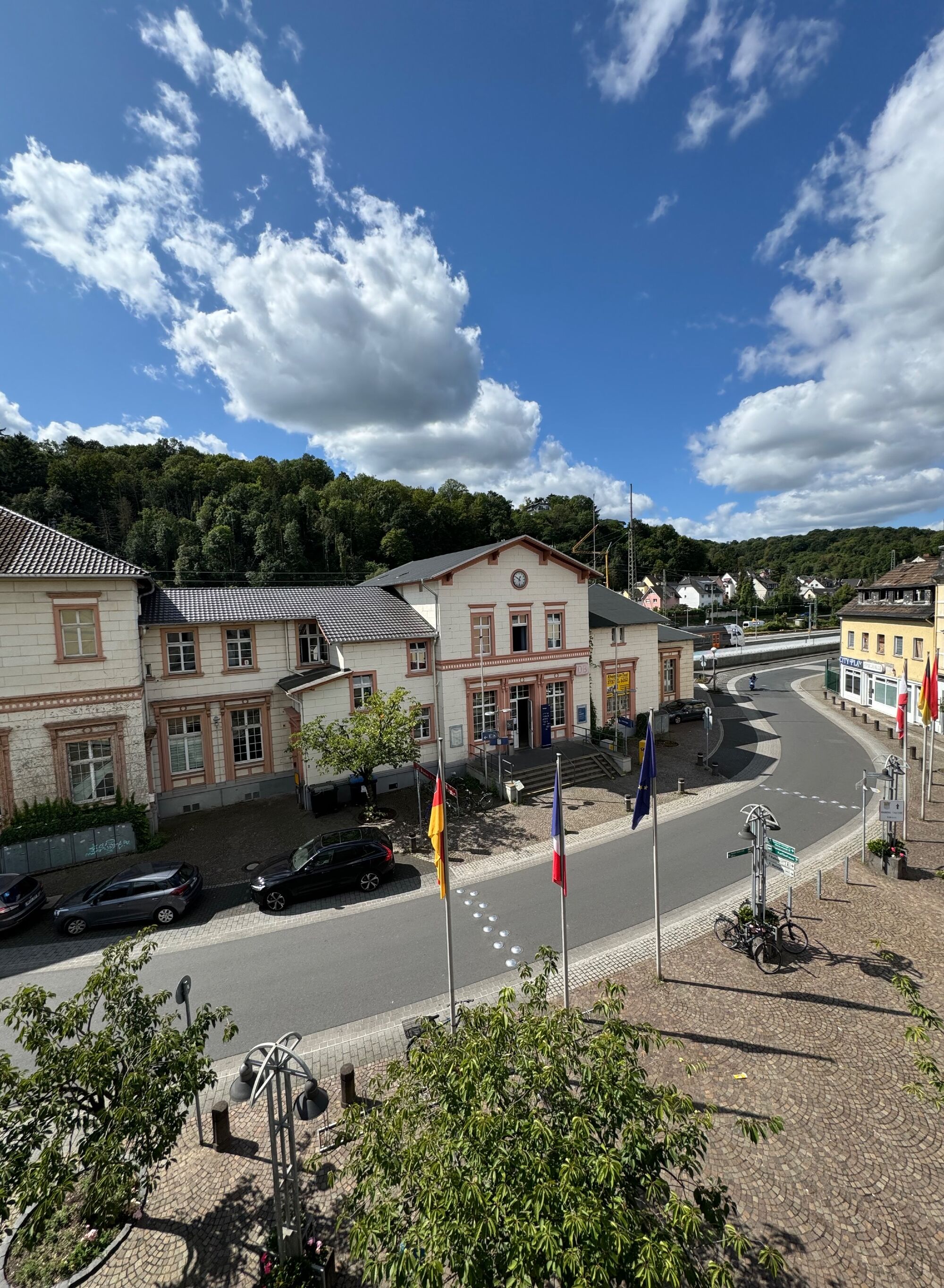 Aussicht aus Wohnzimmer