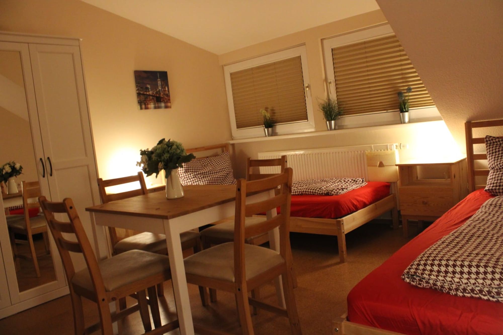 3 Bett Zimmer