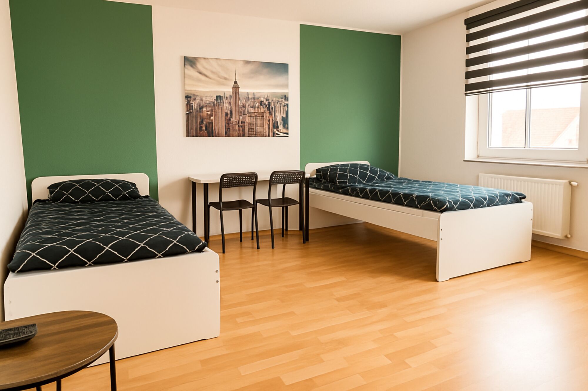 Schlafzimmer mit Smart Tv