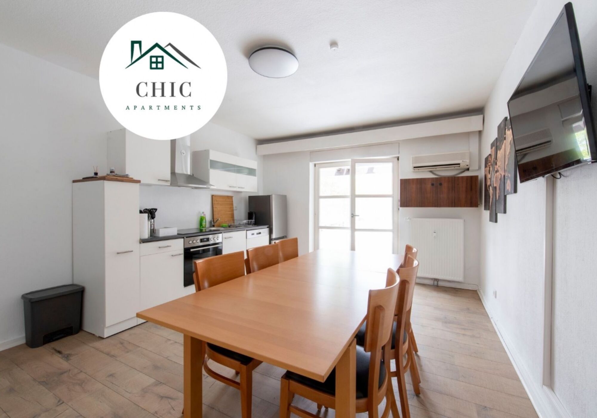 Chic Apartments - Working Apartment for 8 persons