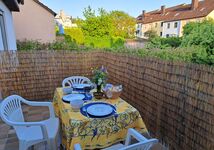 Den Feierabend kann man auf dem Balkon genießen