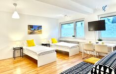 Apartament mit zwei Einzelbetten
