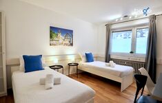 Apartament mit zwei Einzelbetten