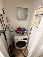 Abstellraum mit Waschmaschine
