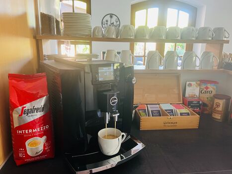 Jura Kaffee Bereich 