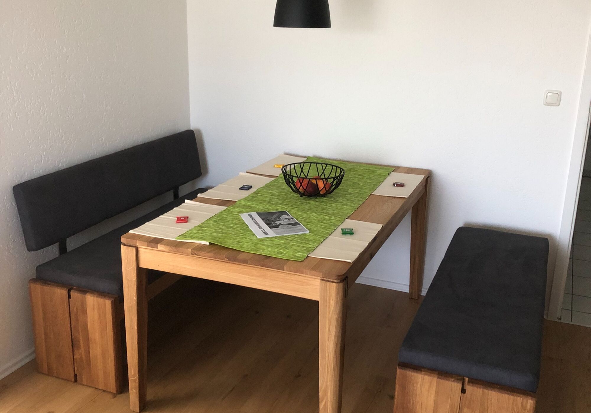 Essecke im Wohn- Esszimmer