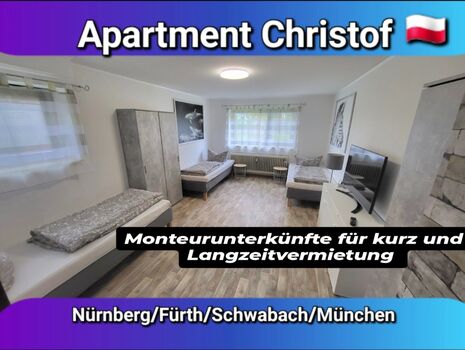 Apartment Christof Nürnberg/Fürth/Erlangen/München Bild 2