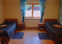 Schlafzimmer mit 2 Einzelbetten