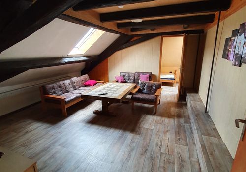 Wohnzimmer unserer Handwerkerwohnung 2