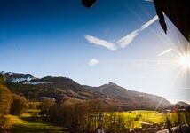 Ausblick vom Balkon