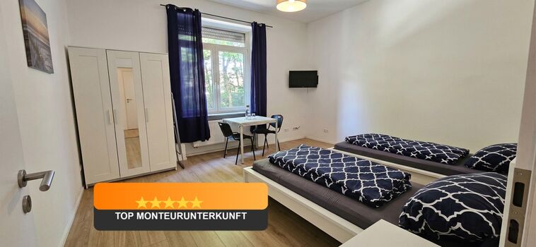 Frankfurter Bett | 2 bis 50 Personen | HIGHSPEED-WLAN | EINZELBETTEN
