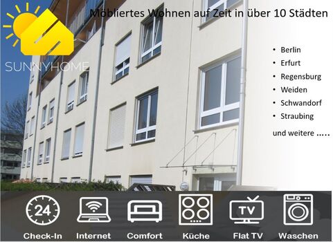 SUNNYHOME Monteurwohnungen in Regensburg (ID 407)