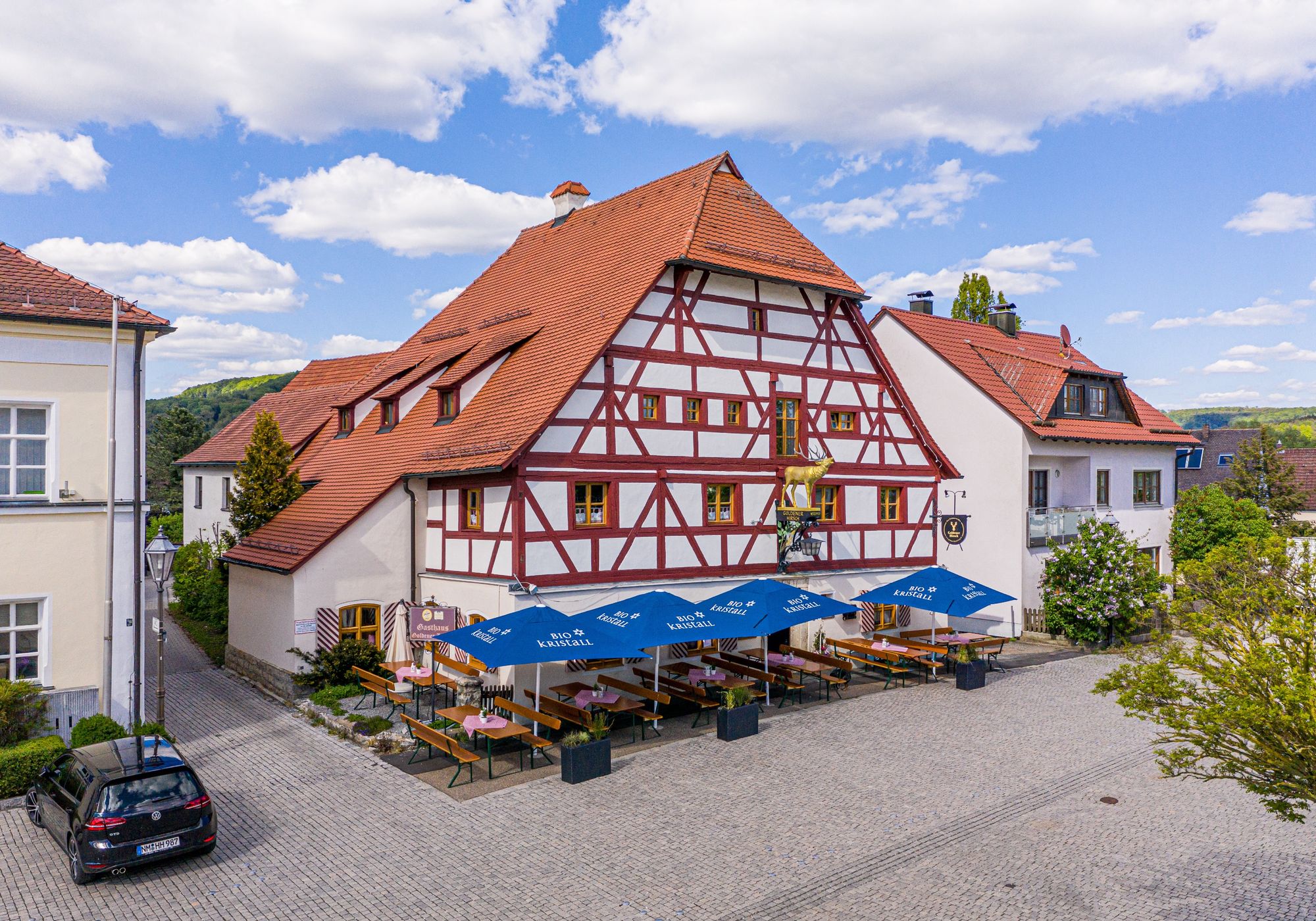 Unser Haus liegt am Marktplatz